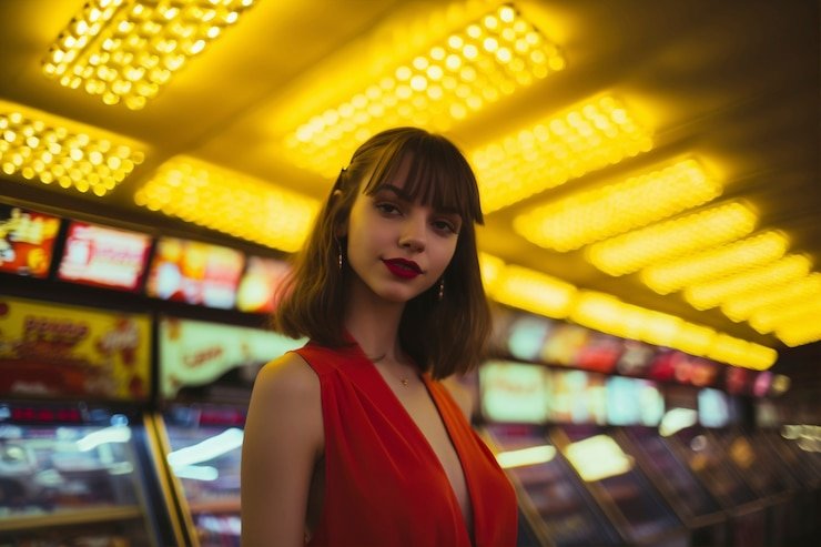 Meja roulette live dengan dealer profesional di studio spin gratis